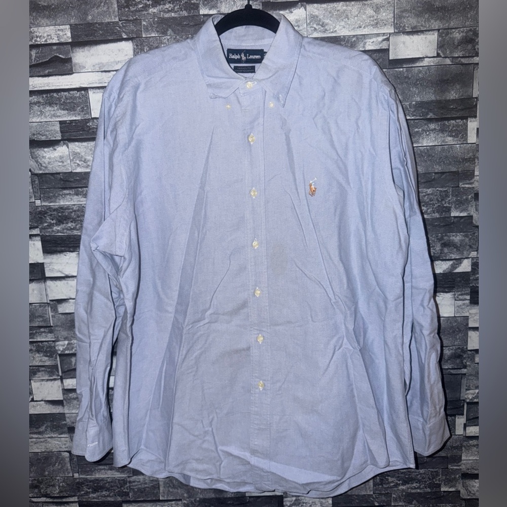 Ralph Lauren Men's Light Blue Casual Shirt